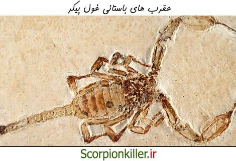 عقرب های باستانی غول پیکر